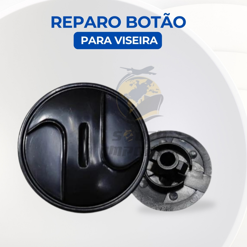 Reparo Botão Para Viseira Capacete Pro New Liberty 3 Plástico Reforçado em Oferta na Shopee