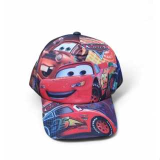 Boné Infantil Carros Menino Chapéu Aba Curva em Oferta na Shopee