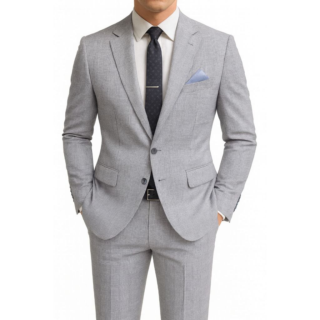 Terno Fio Indiano Luxo Alta Qualidade Premium Principe Gales Completo