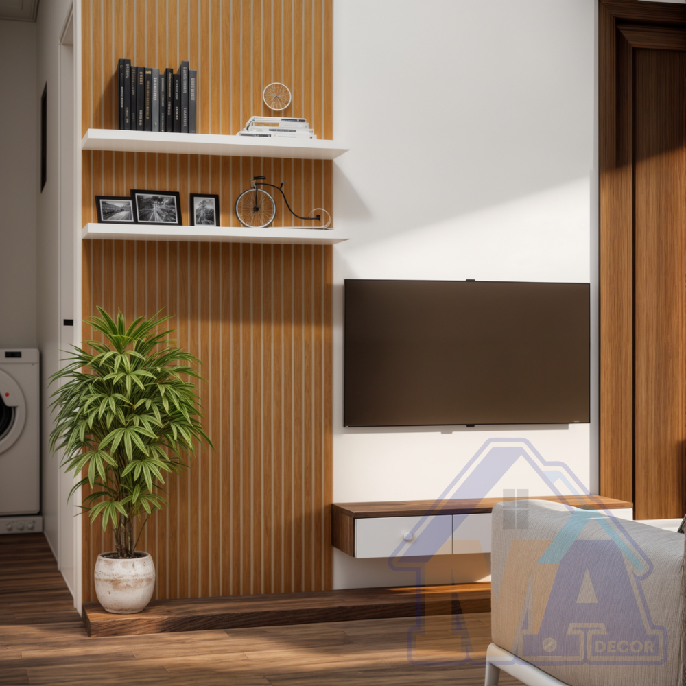 Kit até 250 Revestimento Ripado Painel Placa Decorativa MDF 40x10 cm envio FULL