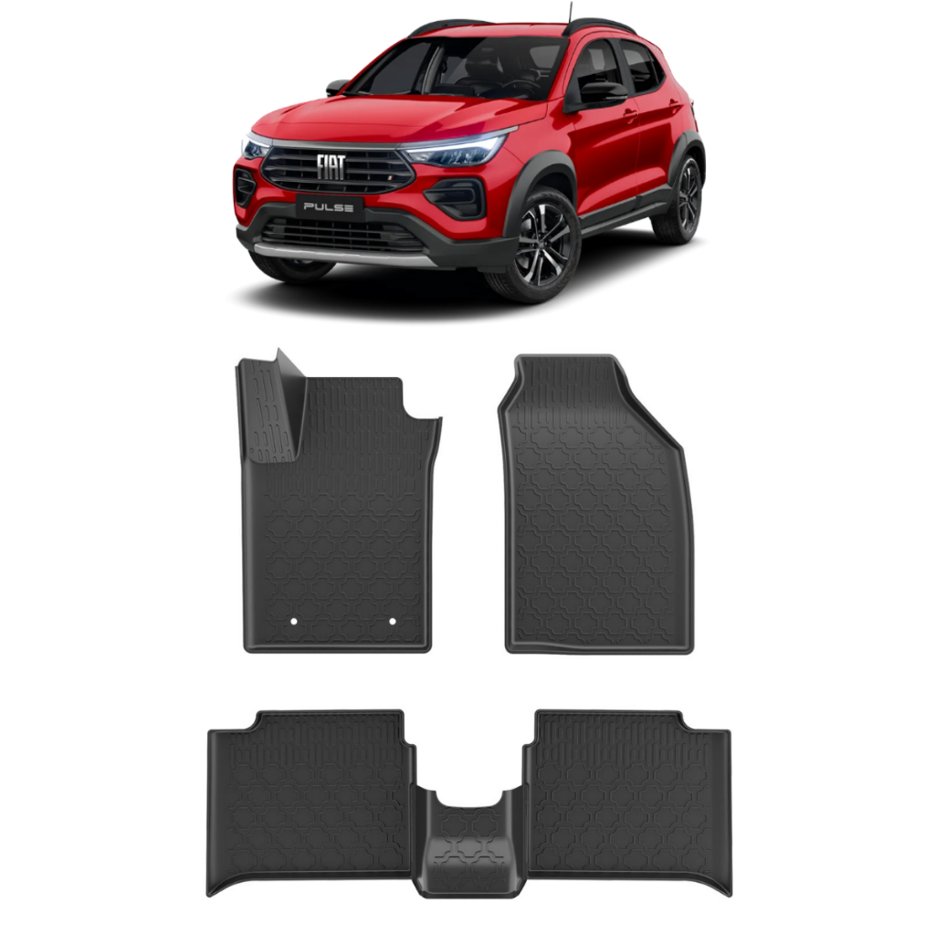 Tapete Bandeja Pulse 5 Peças Tpe Flexível 2021/2026
