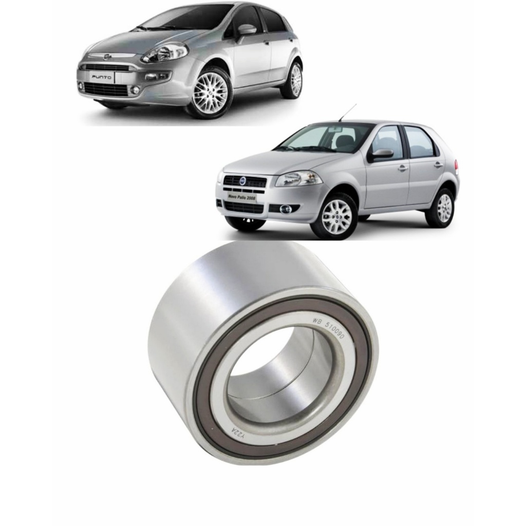 Rolamento Roda - BAH 0055 ABS  Diant Fiat - PUNTO - LINEA - Doblo - PALLIO - MARCH- VERSA - LIVINIA1.8 2003 A 2009 C/abs