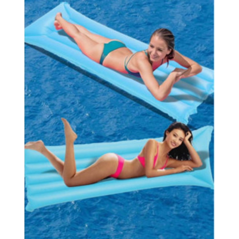 Boia Colchão de Piscina Colchão inflável Bronzeador Liso 1,83m X 69cm