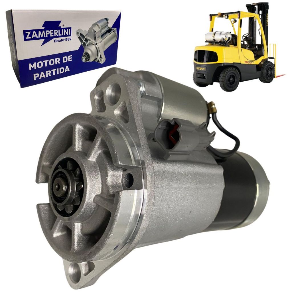 Motor de Arranque Partida Para Empilhadeiras Com Motor KS25 Para Hyster Still Nissan XL25