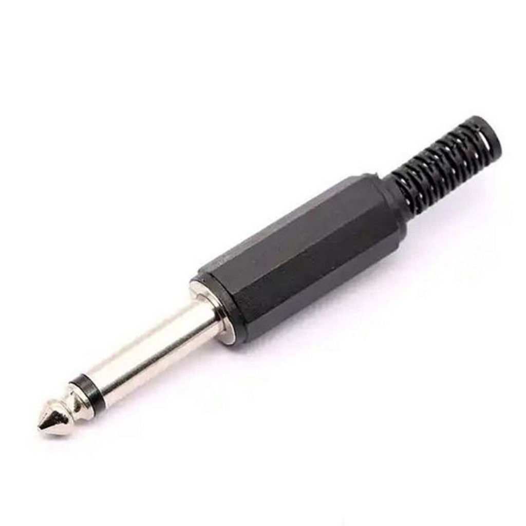 Plug P10 Stereo Umy Brasil Conector Áudio Profissional