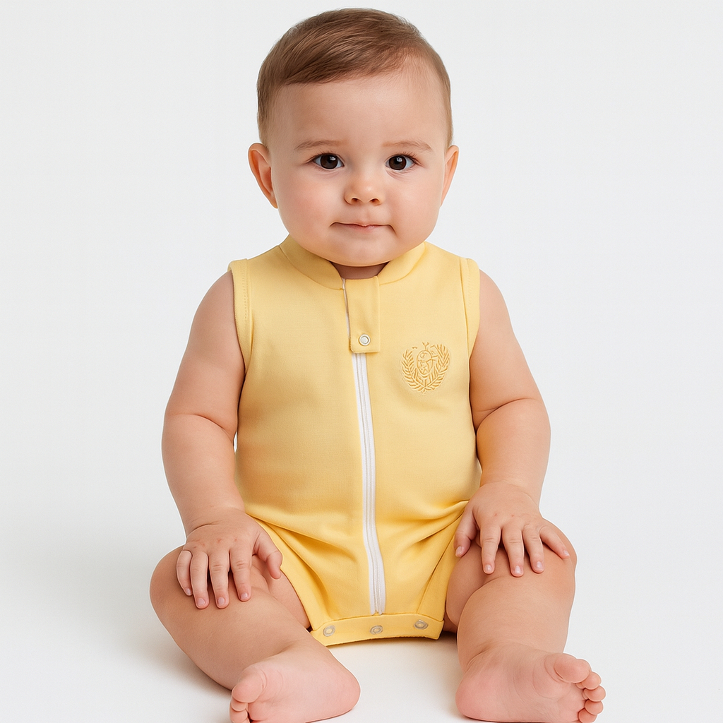 Macacão Infantil Bebê Menino Básico Super Confortável e Leve Lançamento