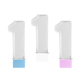 Kit 10/20/30/40/50 Tubete Numero 1 c/ Tampa Plástica R28 - Baleiro Tubete Numero um PET em Oferta na Shopee