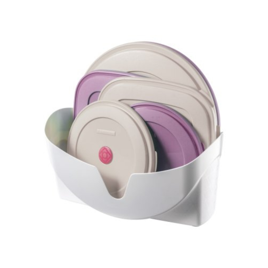 Organizador Porta Tampas Plástico Porta Tampas Sanremo em Oferta na Shopee