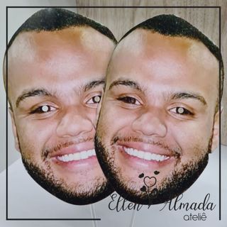 Máscaras  Personalizadas com Foto-Máscara com Foto-Máscara Despedida de Solteiro-Máscara Formatura.