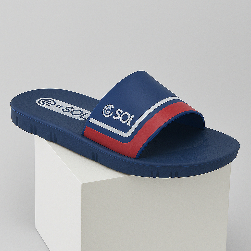 Chinelo Slide Infantil Masculino Menino Confortável Casual Solado Antiderrapante Leve e Resistente