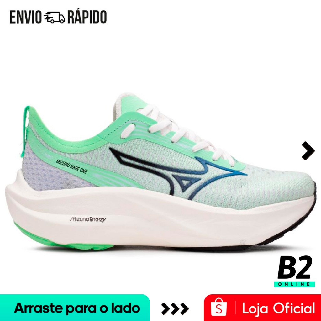Tênis Mizuno Base One Unissex Verde Original Com Nota Fiscal e Garantia em Oferta na Shopee