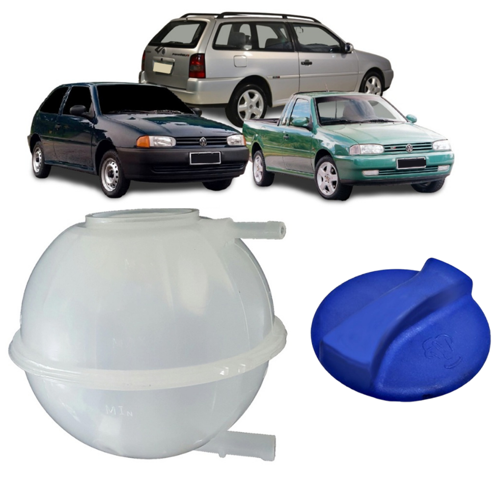 Reservatorio Agua Radiador Gol Parati Saveiro G2 G3 G4 Com Tampa em Oferta na Shopee