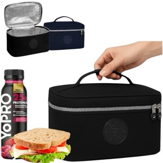 Bolsa Térmica Fitness 2,2 Litros Trabalho Viagem Academia Piquenique Lancheira Com Alça em Oferta na Shopee