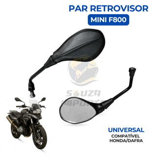 Par Retrovisor Mini BMW Haste Fixa F800 GS650 Fan Titan Cg CB300 Instalação Simples e Rápida em Oferta na Shopee