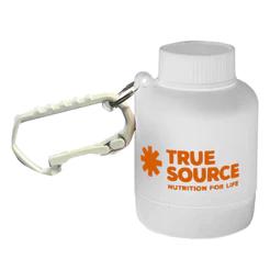 Chaveiro Porta Whey Protein Mini Pote - True Source