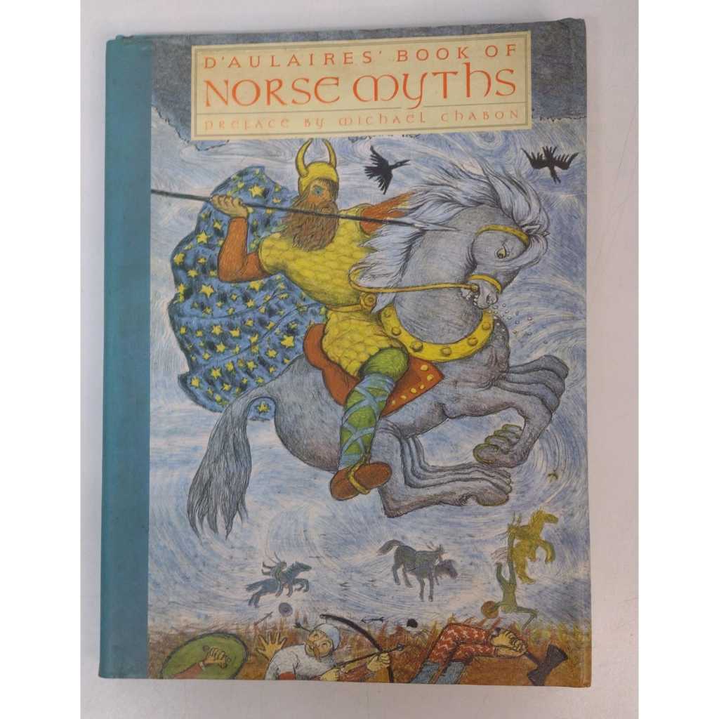 LIVRO D'Aulaires Book of Norse Myths - Autor: Michael Chabon - Editora: The New York Times Book - V8980
