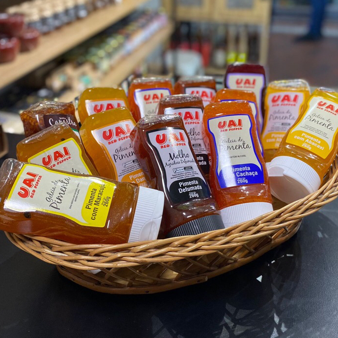 GELÉIAS E MOLHOS AGRIDOCES UAI em Oferta na Shopee