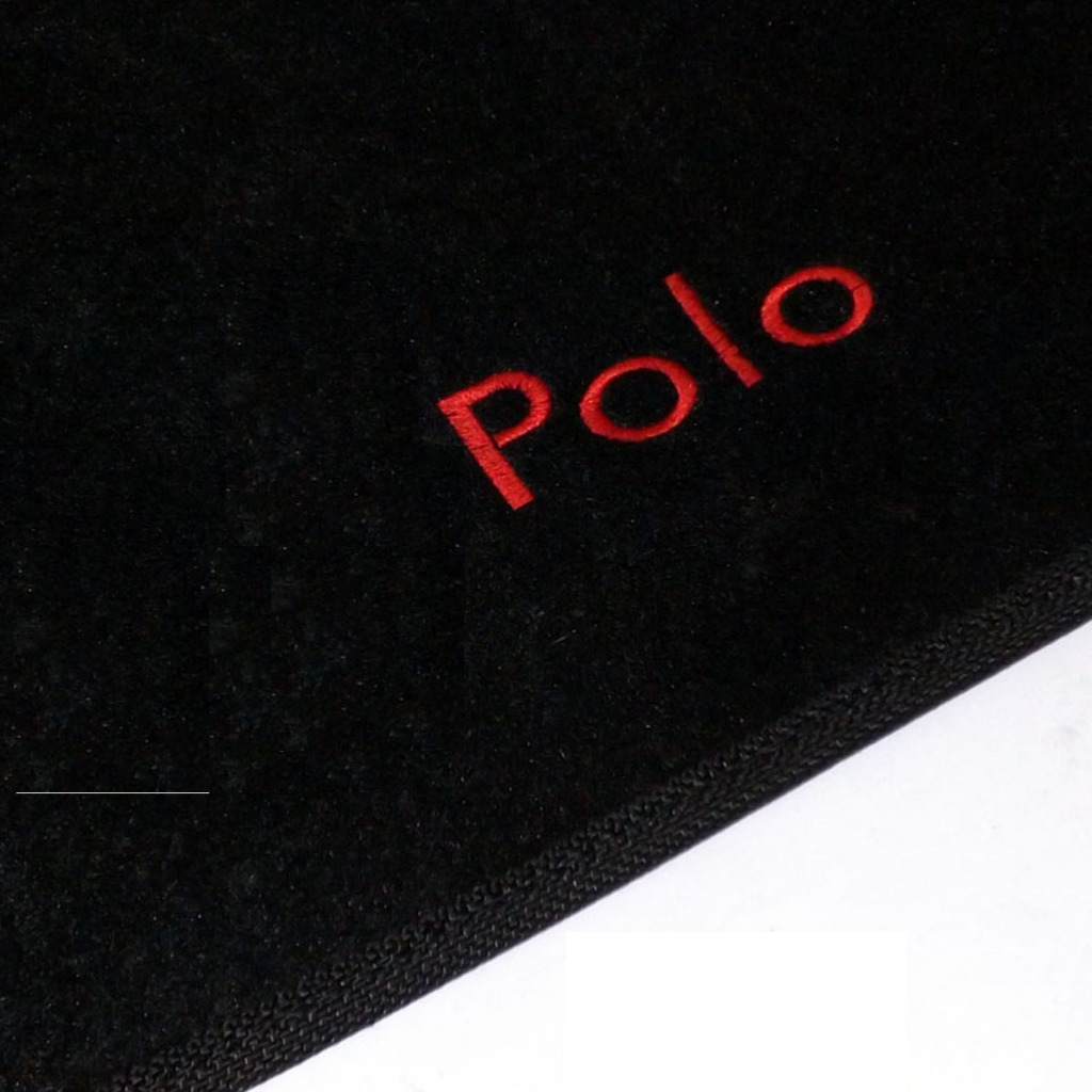 Tapete Carpete Personalizado com Escrita Bordada Polo 2007 Até 2014 em Oferta na Shopee