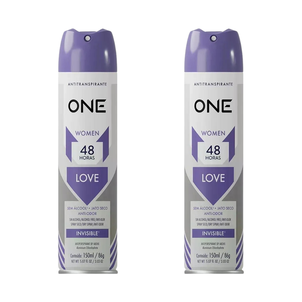 Kit 2 Desodorante Above One Women Love 150ml em Oferta na Shopee