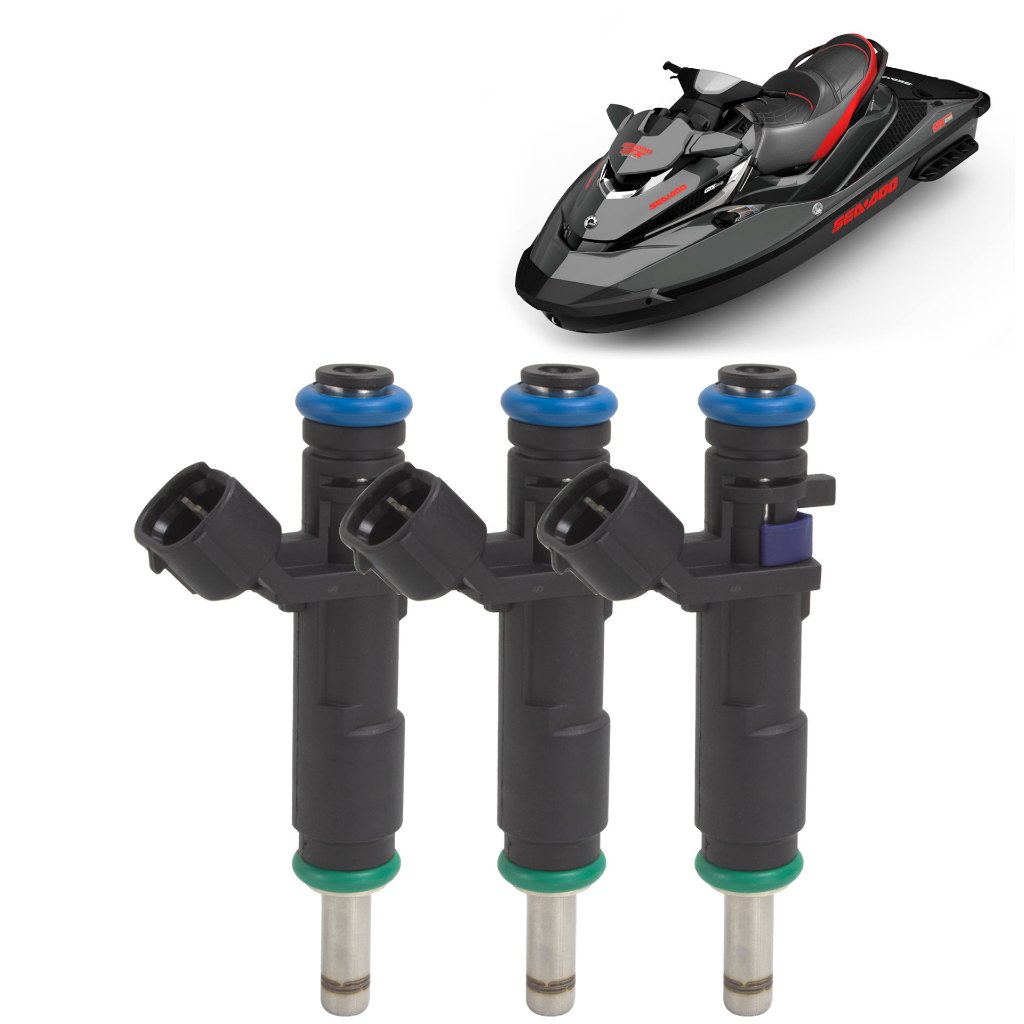 3x Bico Injetor Jet Ski Sea Doo Gti 130 210 230 Siemens Deka