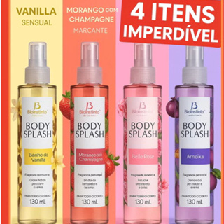 ✨ Kit Body Splash Bio Instinto – Perfume Corporal 130ml – Frescor & Sedução 💖 em Oferta na Shopee