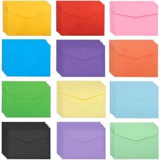 Envelopes coloridos kit 07x11cm 300 ou 500 uni em Oferta na Shopee