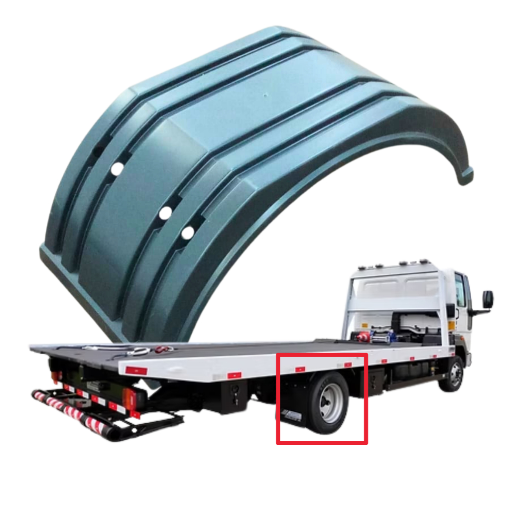 PARALAMA 3/4 TRAÇÃO VW DELIVERY FORD CARGO MB ACCELO MB 712C IVECO DAILY RODAGEM DUPLA PLATAFORMA GUINCHO CAMINHÃO VUC em Oferta na Shopee