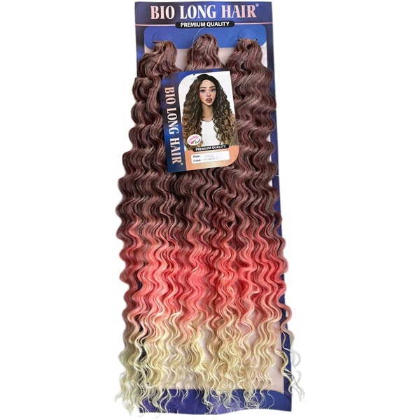 Cabelo 100% Orgânico Cacheado Para Crochet Braid - Giselle - Super Star - 300gr/1pct