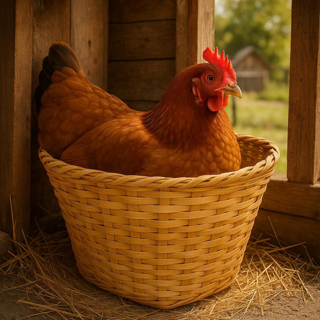 Cesto Balaio de Bambu Artesanal Ninho de Galinha Poedeira Nicho para Galinheiro Postura Taquara Jaca Carguinha Natural R em Oferta na Shopee