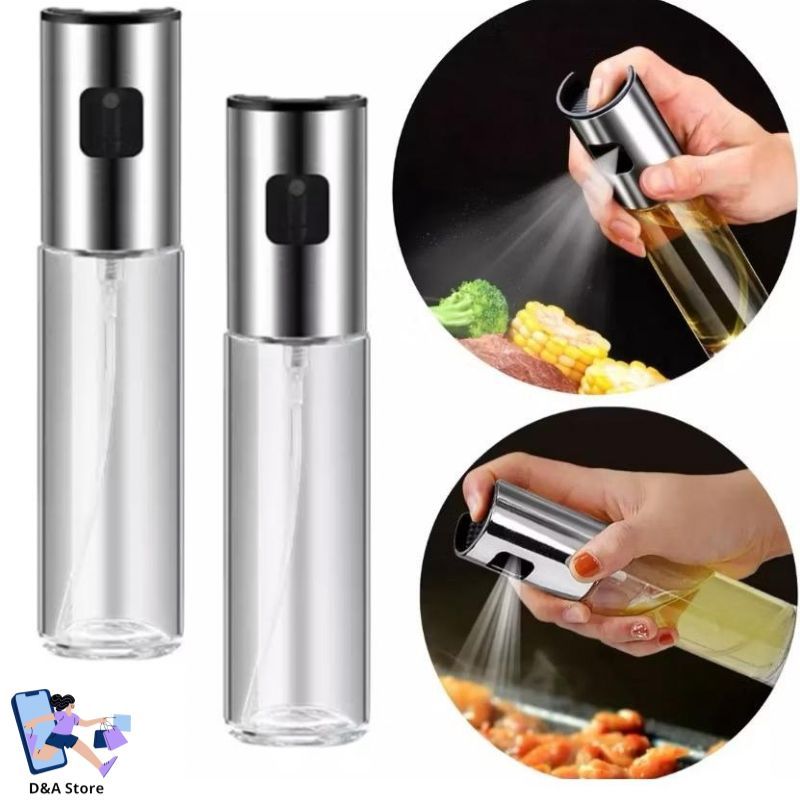 Borrifador Azeite Spray 100ml Pulverizador Vinagre Premium Adequado para Cozinha Promoção