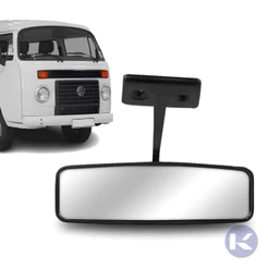 Retrovisor Interno Kombi 1967 a 1975 Brasilia 1974 1975 1976 1977