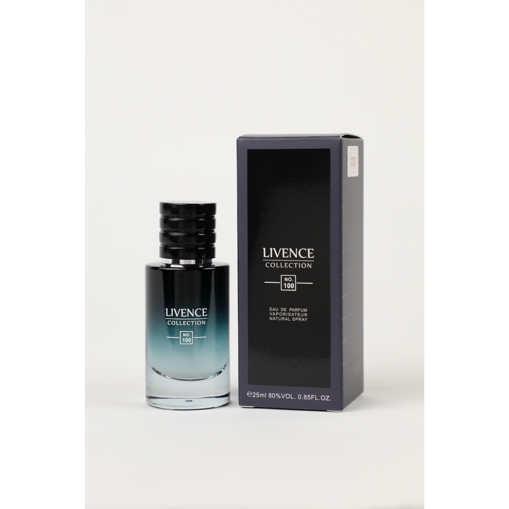 Perfume Masculino Importado Livence Collection 25 ML Sauvior - 100 Amadeirado Oriental em Oferta na Shopee