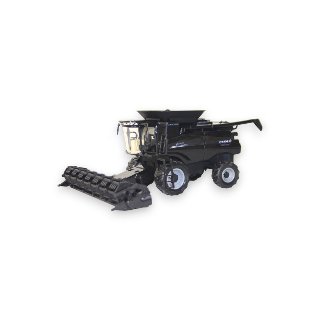 Brinquedo Trator Colheitadeira Grãos Case Axial Miniatura