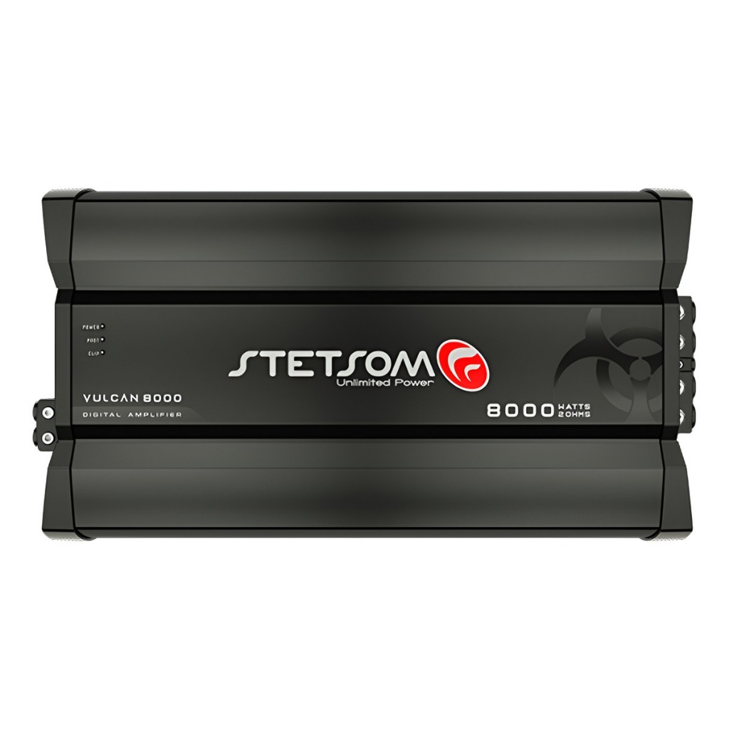 Modulo Amplificador Stetson Vulcan 8000w Rms 2 Ohms 1 Canal