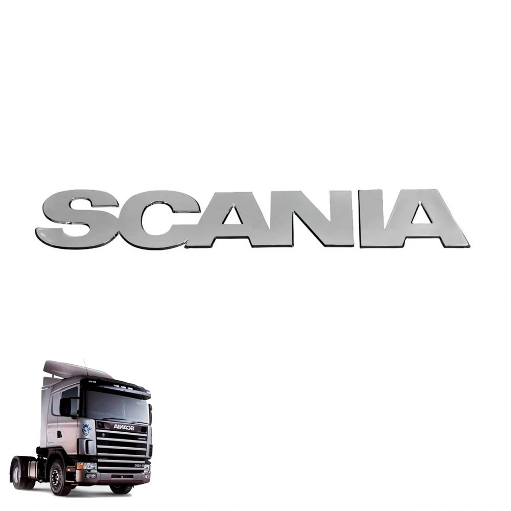 Capa Inox Emblema Grade compatível Scania Série 4 - Jetta