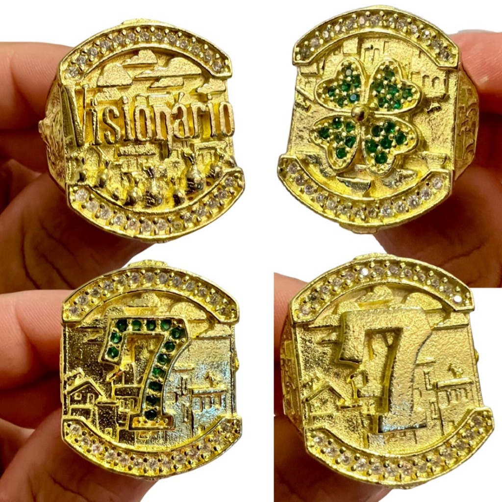 ANEL DEDEIRA AJUSTAVEL MOEDA ANTIGA CRAVEJADO VISIONARIO 777 CRISTO SÃO JORGE LEÃO JUDA RELIGIOSO 7 em Oferta na Shopee