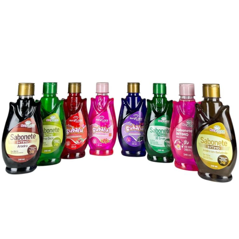 Sabonete Líquido Íntimo 240mL NatyFlora em Oferta na Shopee