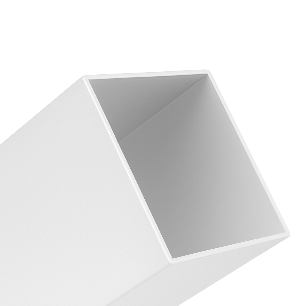 Tubo Perfil Barra Quadrado Alumínio 76mm X 76mm ( 1metro) Cano em Oferta na Shopee