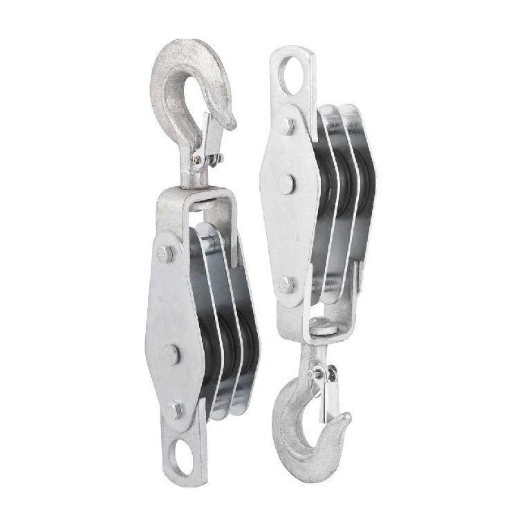 Moitão Cadernal 60mm com 3 Roldanas Vonder