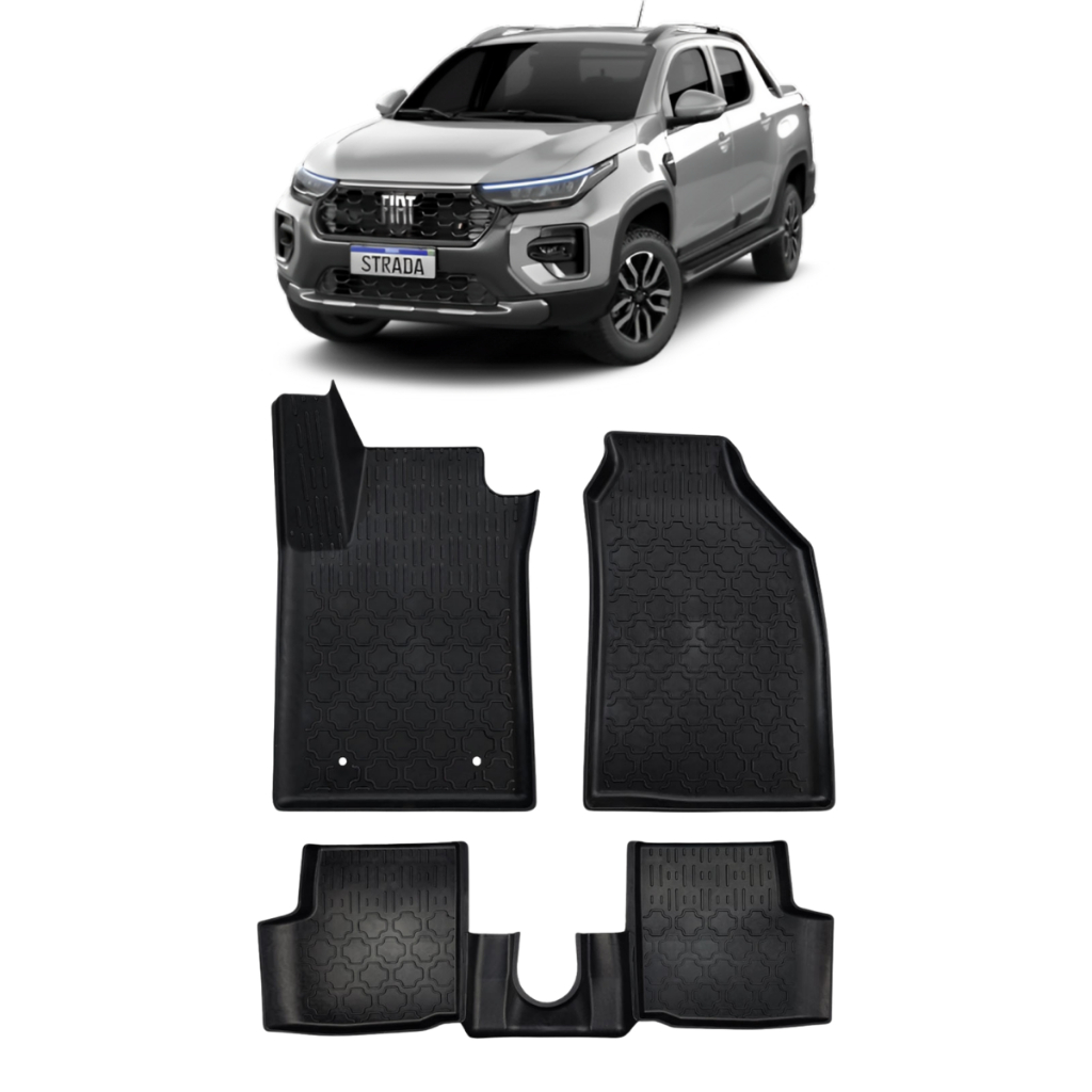 Tapete Bandeja Strada 5 Peças Tpe Flexível 2020/2026 em Oferta na Shopee