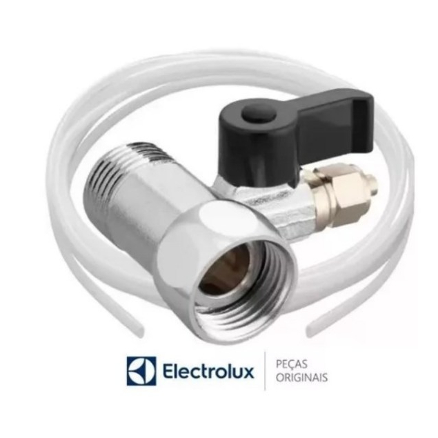 Adaptador Filtro Purificador Água Electrolux Original Consul Ibbl Registro + Mangueira 3 Mts
