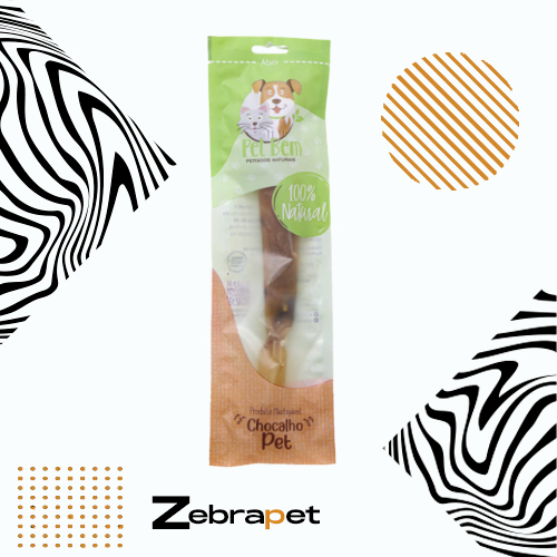 Pet Bem Chocalho Pet 1 uni - Aorta recheada - Mordedor Natural p/ Cães