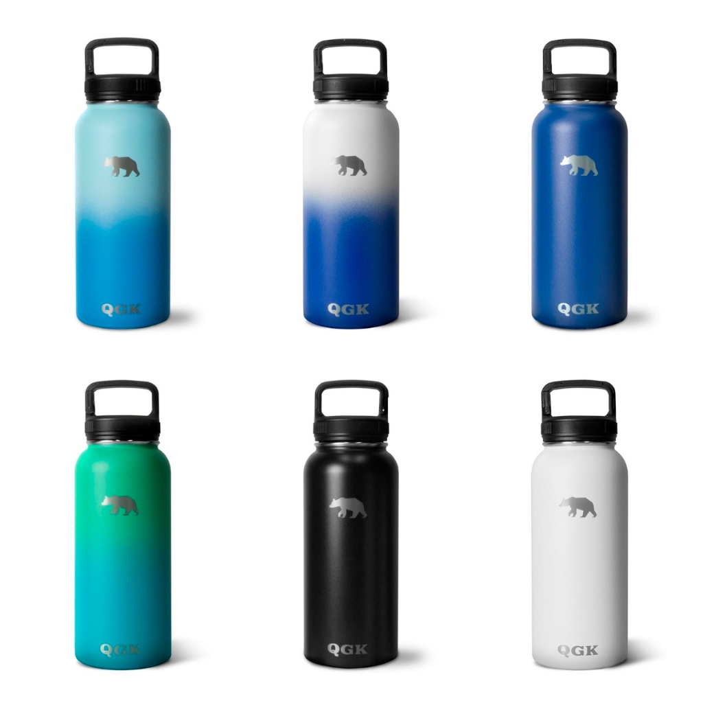 Garrafa Térmica PL Inox Parede Dupla 946ML - QGK em Oferta na Shopee