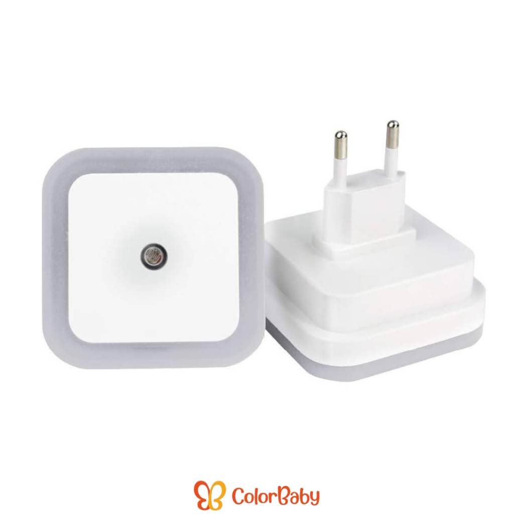 Luz Noturna LED Luminária Bebe Lâmpada Inteligente com Sensor Automático – ColorBaby em Oferta na Shopee