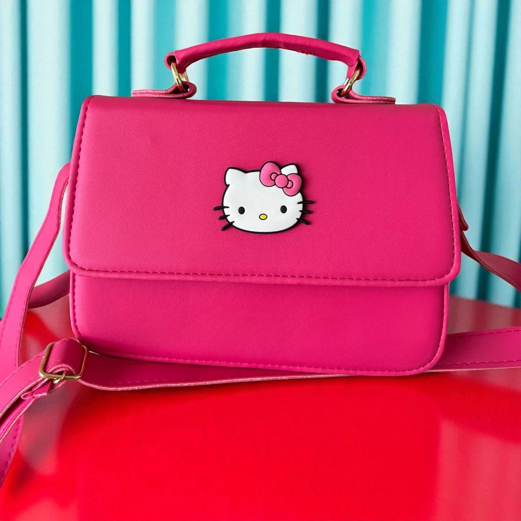 Bolsa Infantil Minimalista Hello Kitty Moderna Adolescente