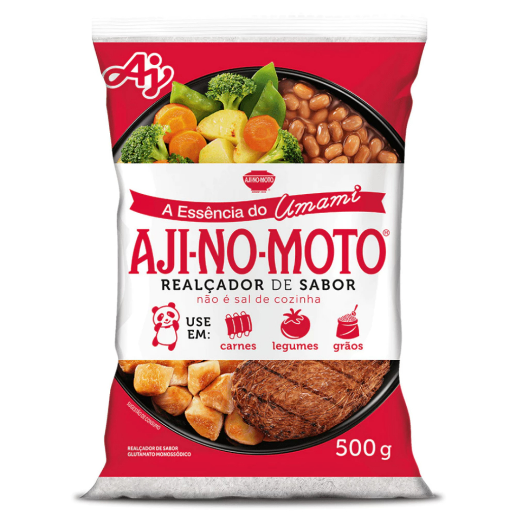 Realçador De Sabor Aji-no-moto Essência Do Umami Pacote 500g em Oferta na Shopee