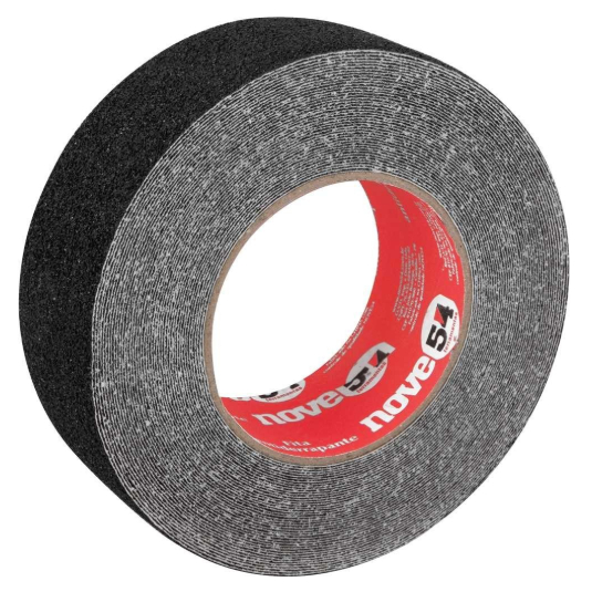 Fita Antiderrapante Preta 50mm x 15m Nove54 Segurança Escada Piso Rampa · foto 2