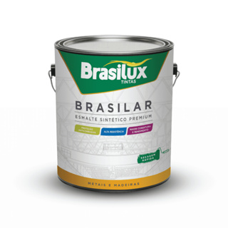 Esmalte Sintético Premium Secagem Rápida 3,6l Metal e Madeira Brasilux em Oferta na Shopee