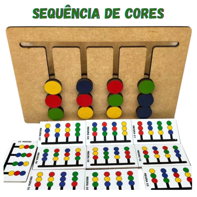 Brinquedo Educativo Seleção de Cores Jogos: Onde Comprar | BuscaProdutos