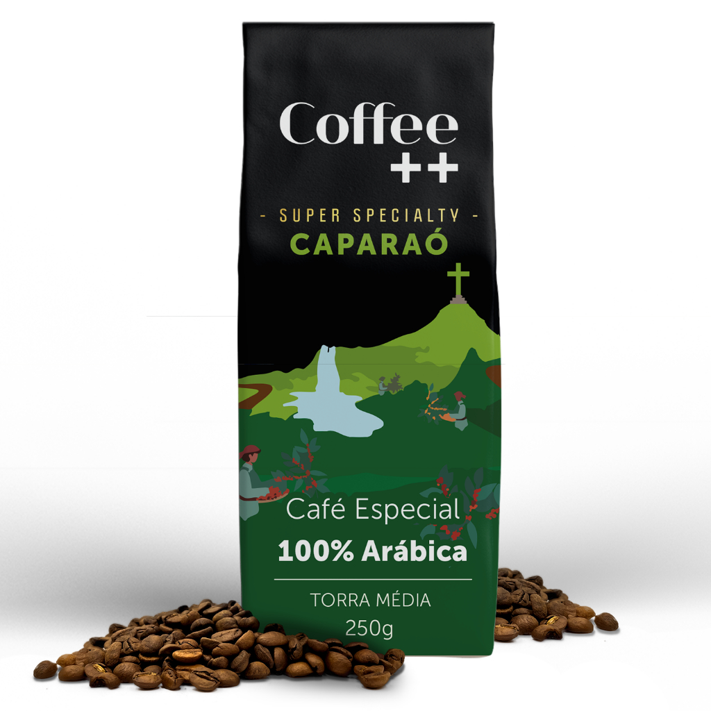 Café Especial Em Grãos Coffee Mais Caparaó 250g em Oferta na Shopee
